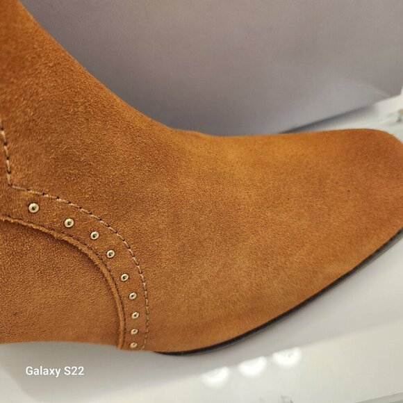 Aerosoles "Lazu" Tan Suede/Leather Boots. NIB. Size 12. Host pick. - Picture 2 of 11